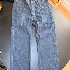 Ralph Lauren Double RL Dark Blue Relaxed Jeans